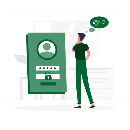 Forget Password Illustration
